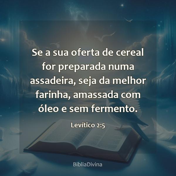 Levítico 2:5