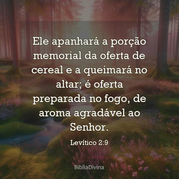 Levítico 2:9