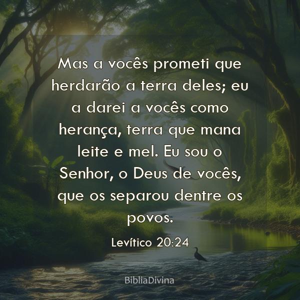 Levítico 20:24