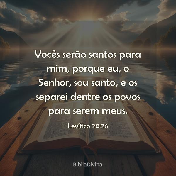 Levítico 20:26