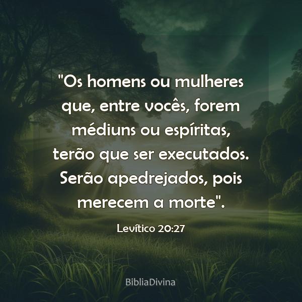 Levítico 20:27