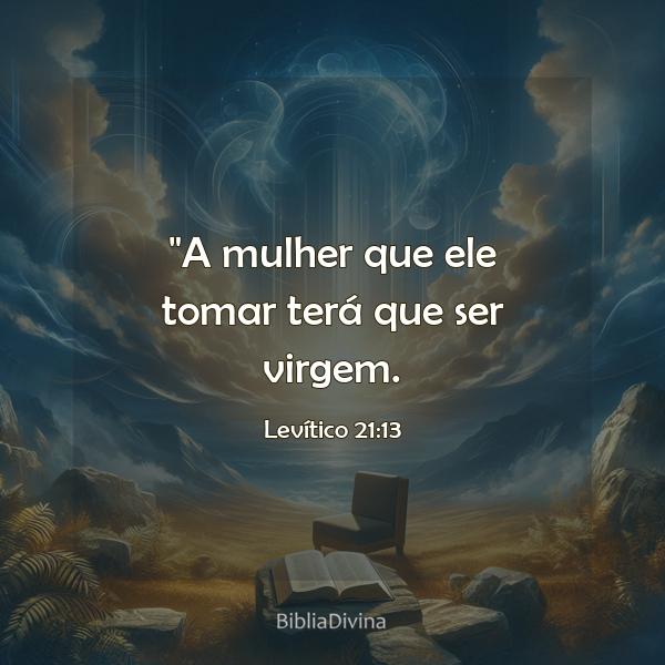 Levítico 21:13