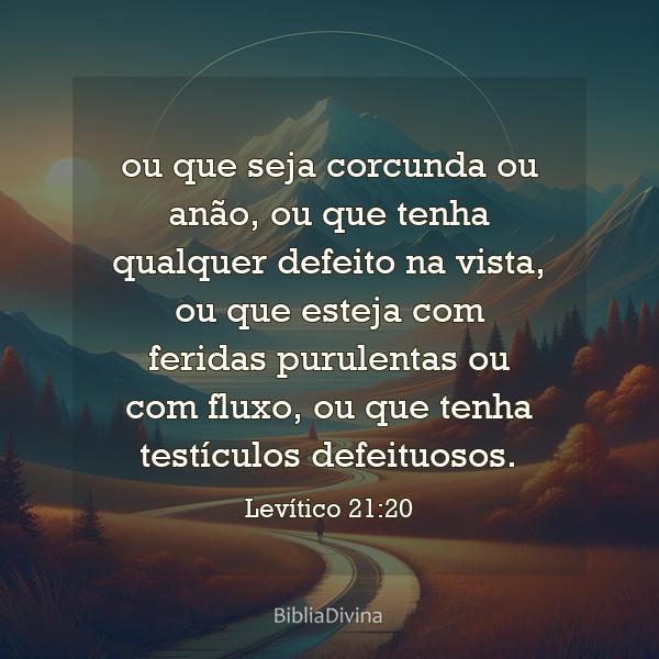 Levítico 21:20