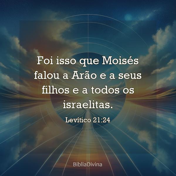 Levítico 21:24