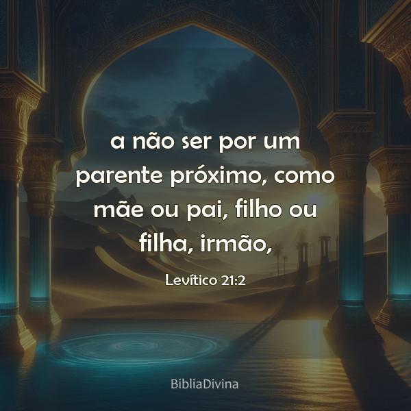 Levítico 21:2