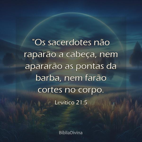 Levítico 21:5