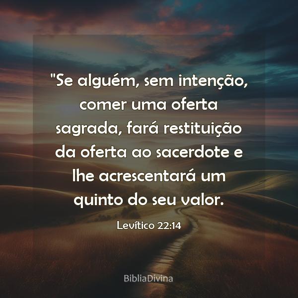 Levítico 22:14