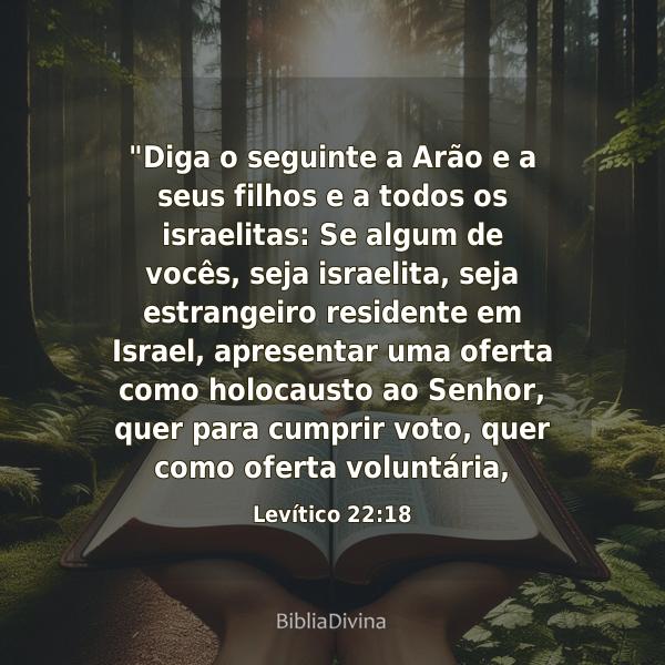 Levítico 22:18