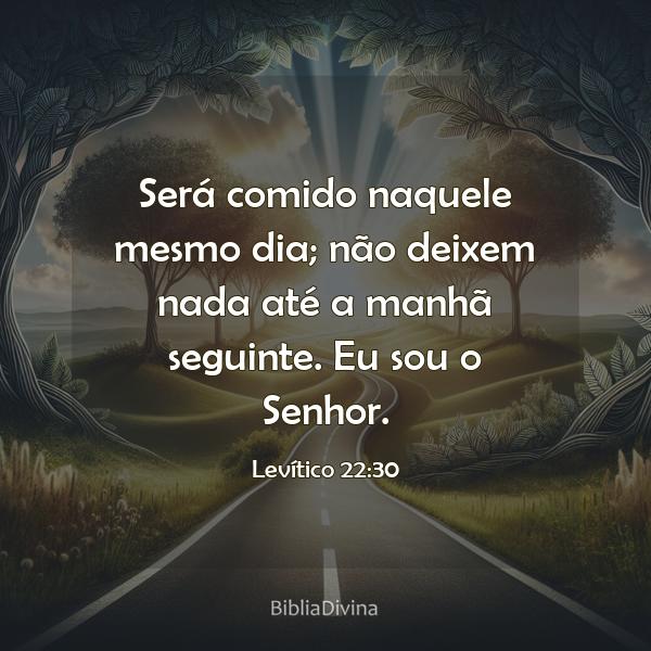 Levítico 22:30