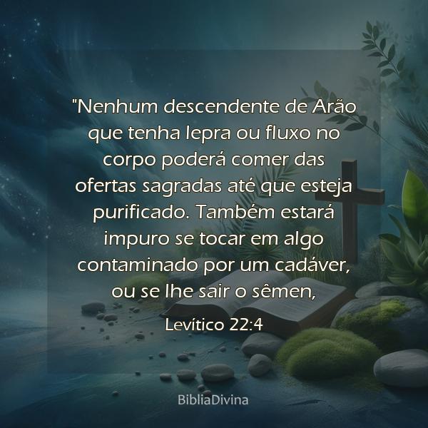 Levítico 22:4