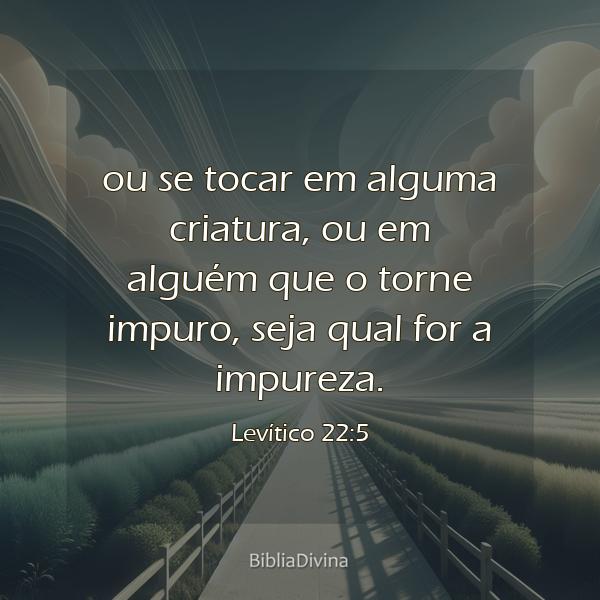 Levítico 22:5