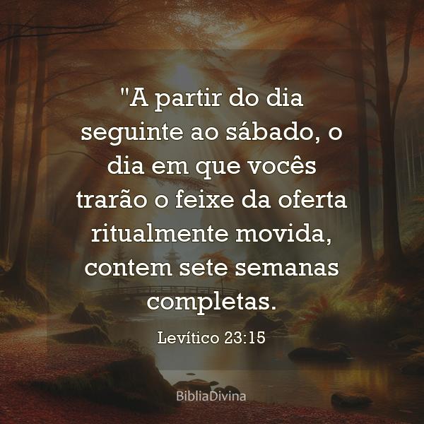 Levítico 23:15