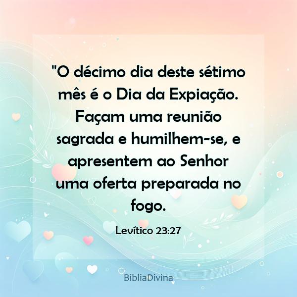 Levítico 23:27