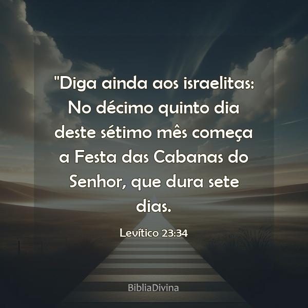 Levítico 23:34