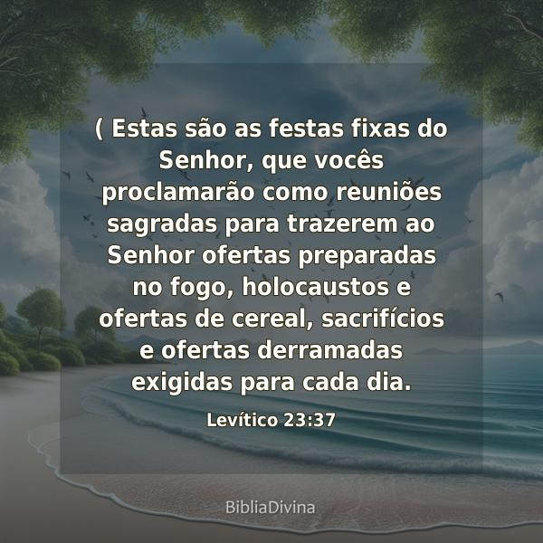 Levítico 23:37