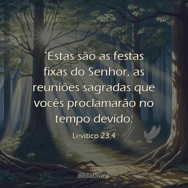 Levítico 23:4