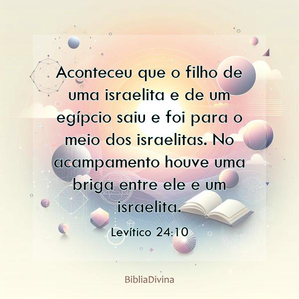 Levítico 24:10