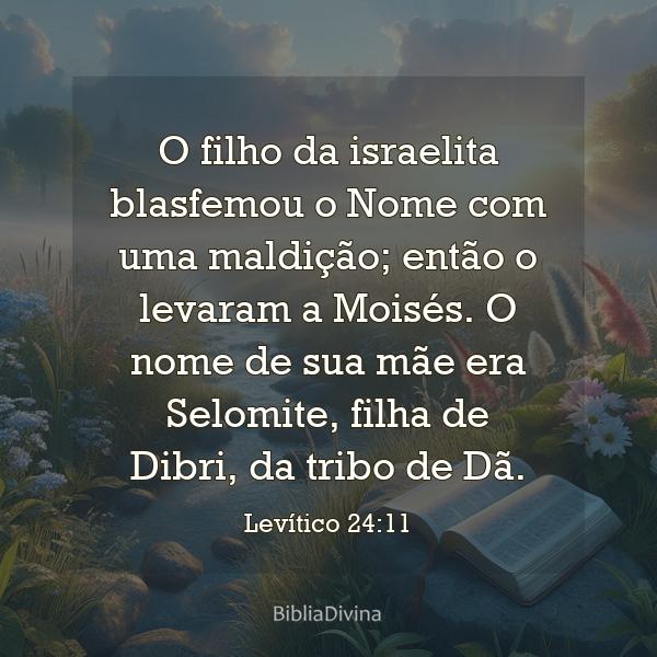 Levítico 24:11