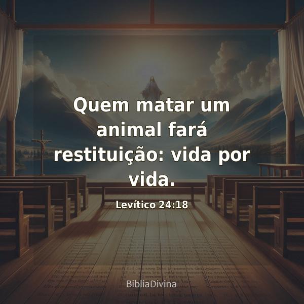 Levítico 24:18