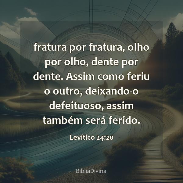 Levítico 24:20