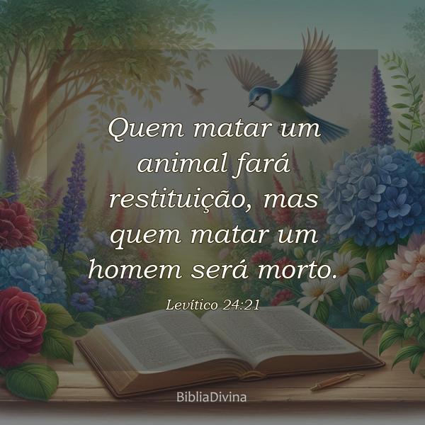 Levítico 24:21