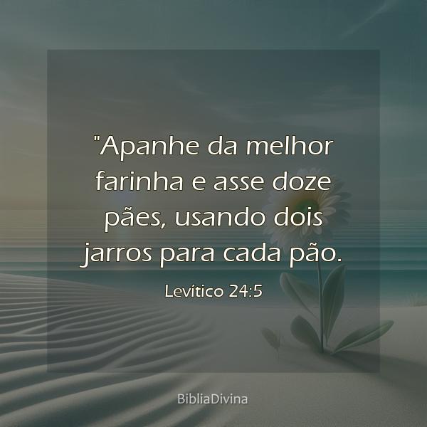 Levítico 24:5