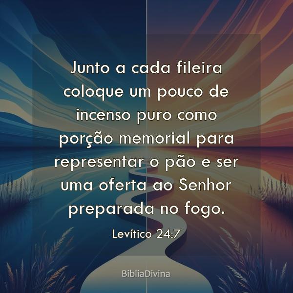 Levítico 24:7