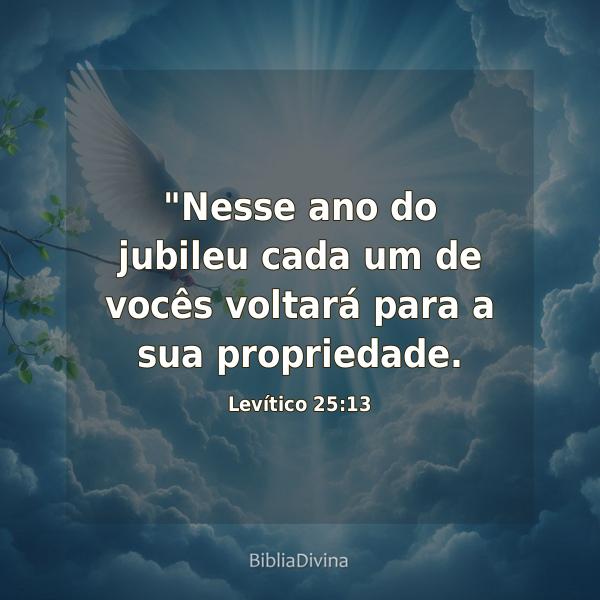 Levítico 25:13