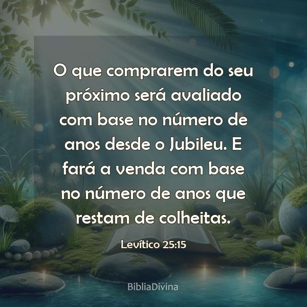 Levítico 25:15