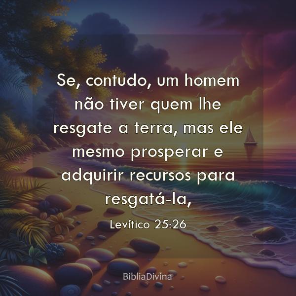 Levítico 25:26