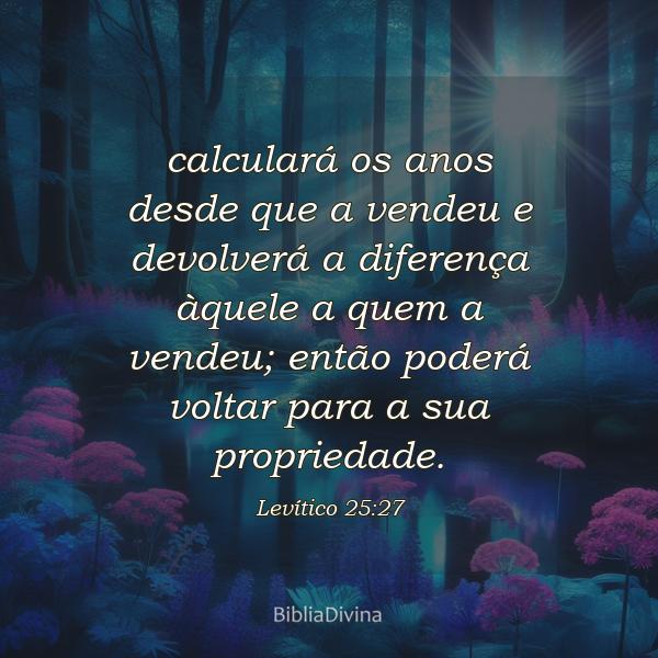 Levítico 25:27