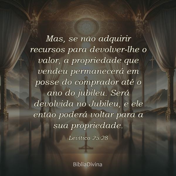 Levítico 25:28