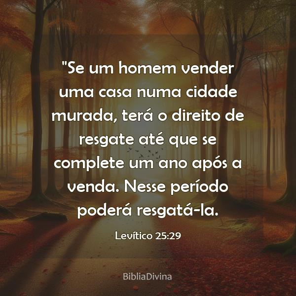 Levítico 25:29