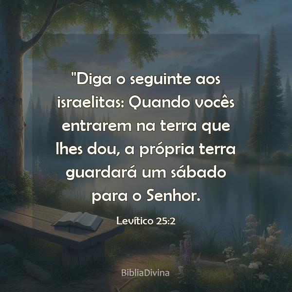 Levítico 25:2