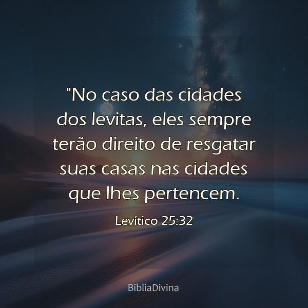 Levítico 25:32