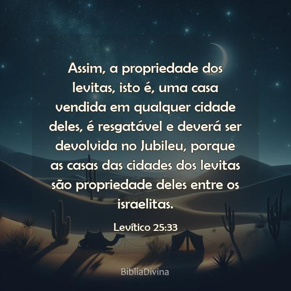 Levítico 25:33