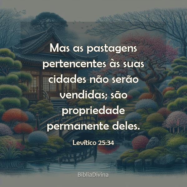 Levítico 25:34