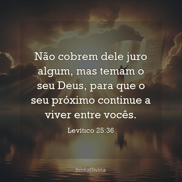 Levítico 25:36