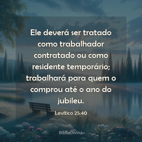 Levítico 25:40