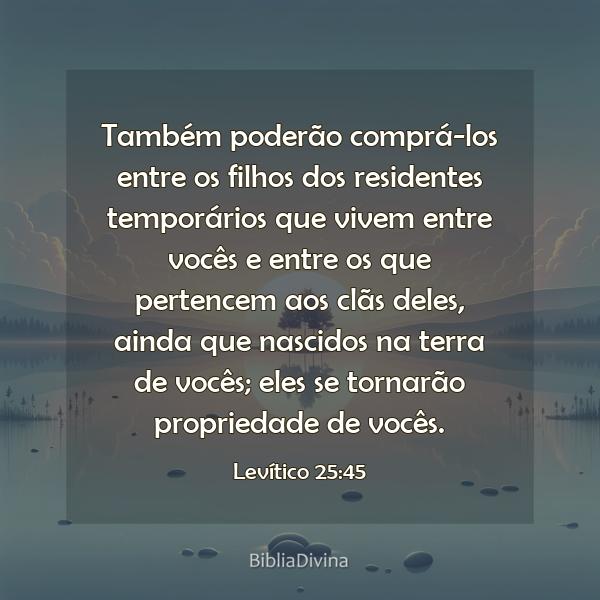 Levítico 25:45