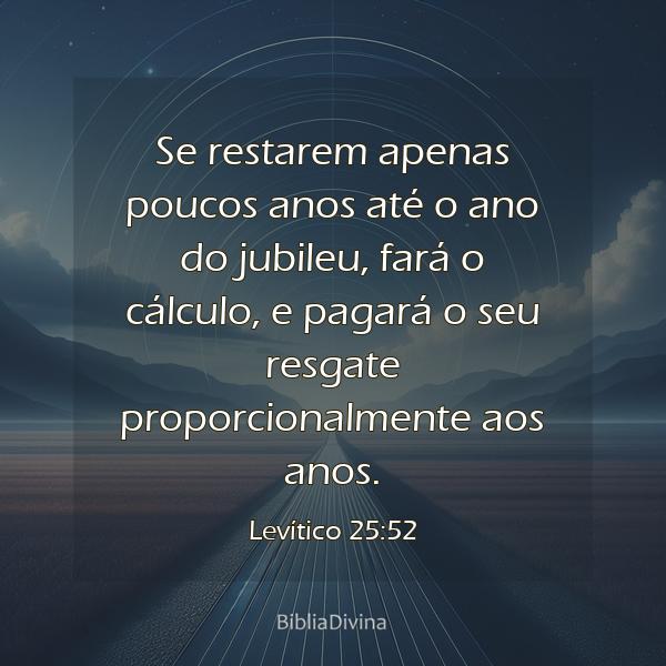 Levítico 25:52