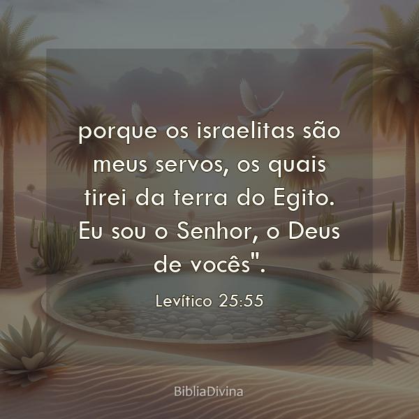 Levítico 25:55