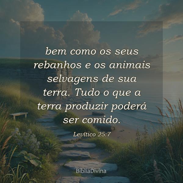 Levítico 25:7