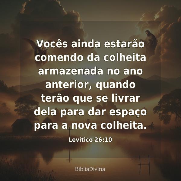 Levítico 26:10