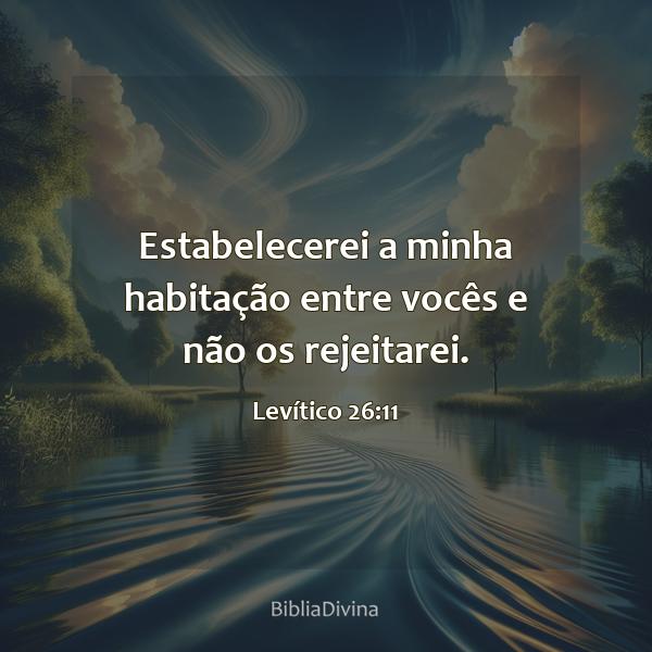 Levítico 26:11