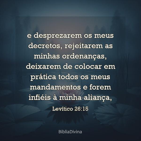 Levítico 26:15