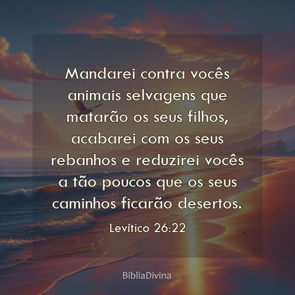 Levítico 26:22