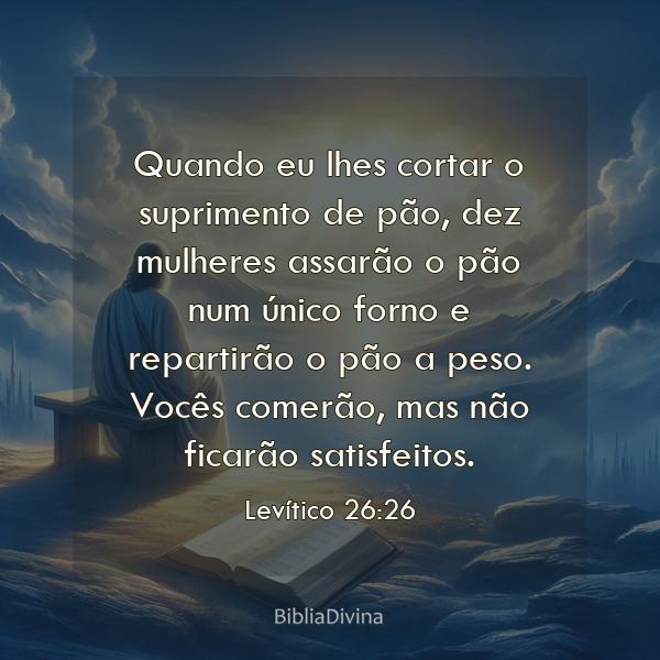 Levítico 26:26