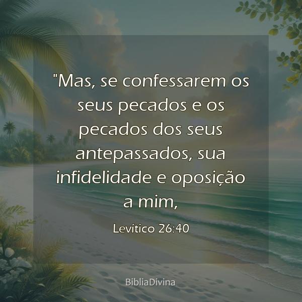 Levítico 26:40