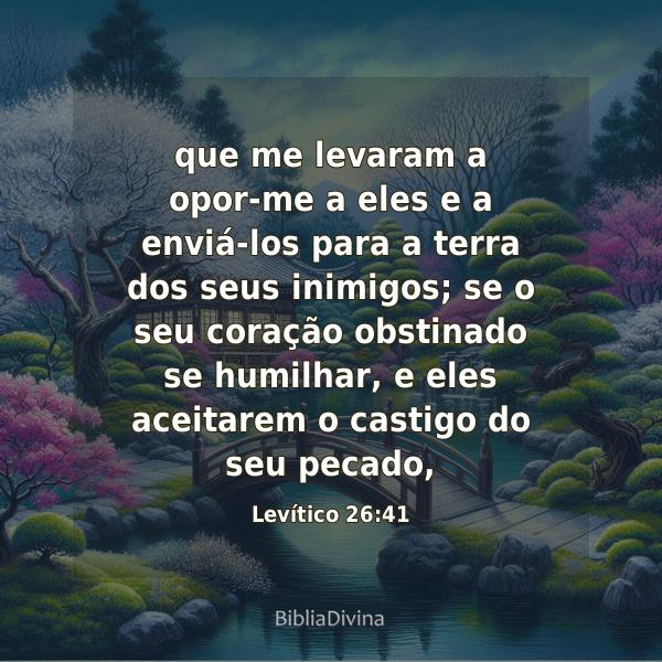 Levítico 26:41